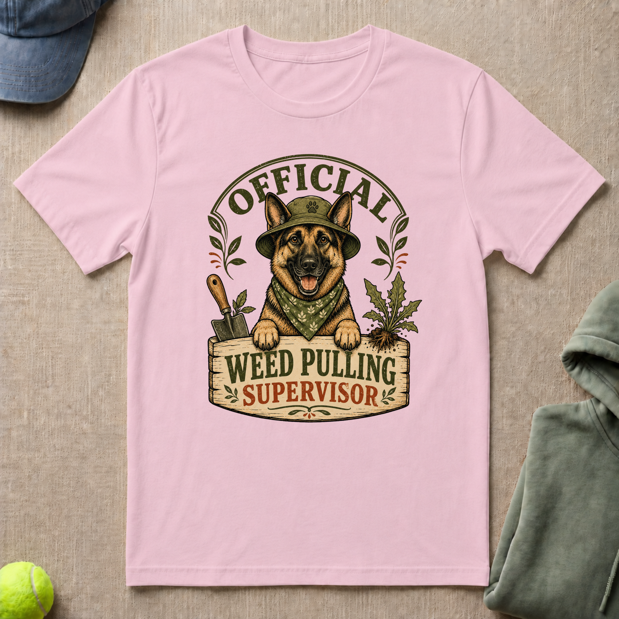 Weed Pulling Supervisor T-Shirt