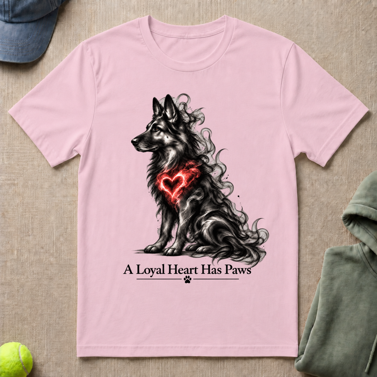 German Shepherd Smokey T-Shirt