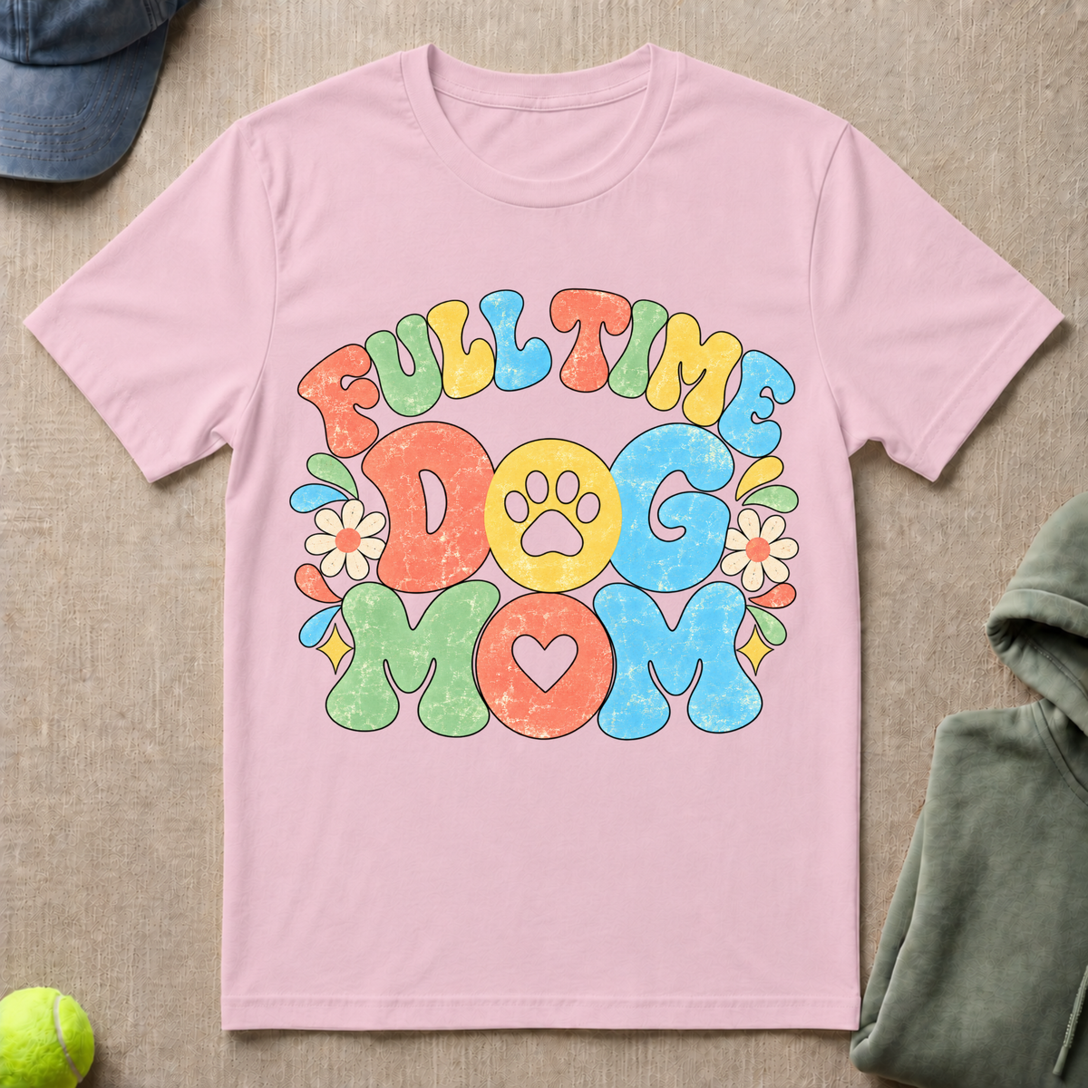 Full Time Dog Mom T-Shirt