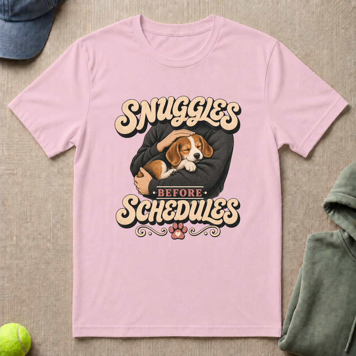 Snuggles Schedule T-Shirt