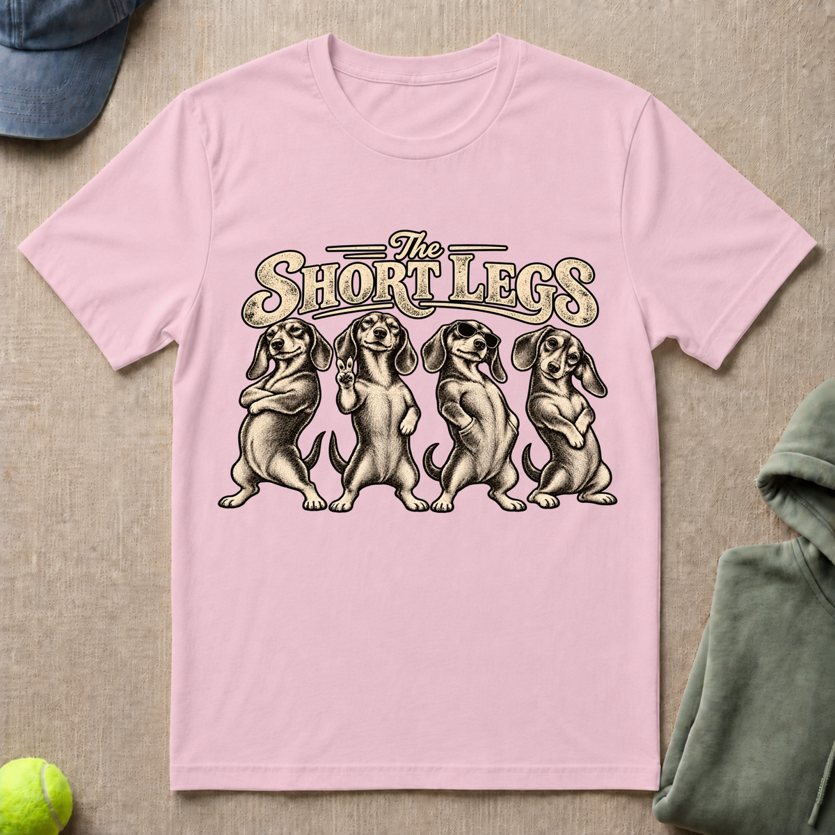 Short Legs Posing T-Shirt