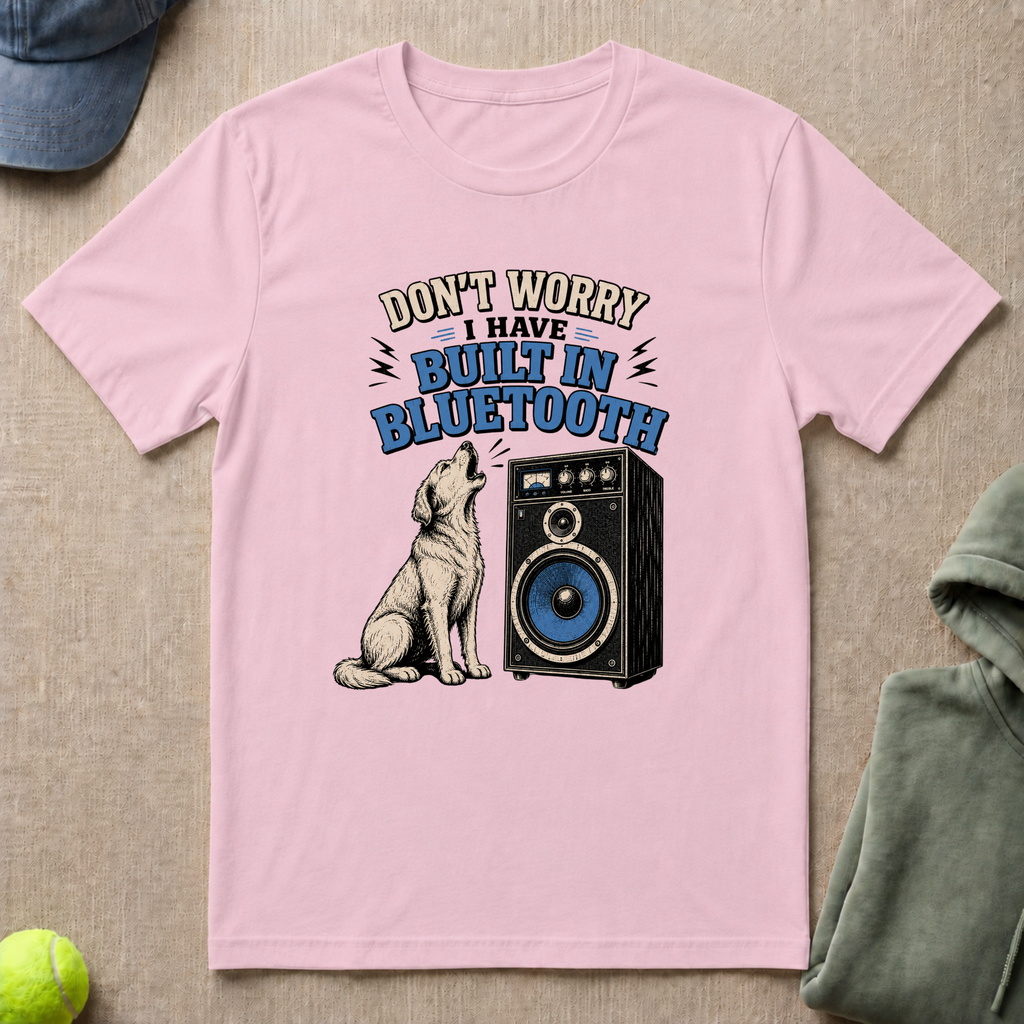 Built In Bluetooth T-Shirt