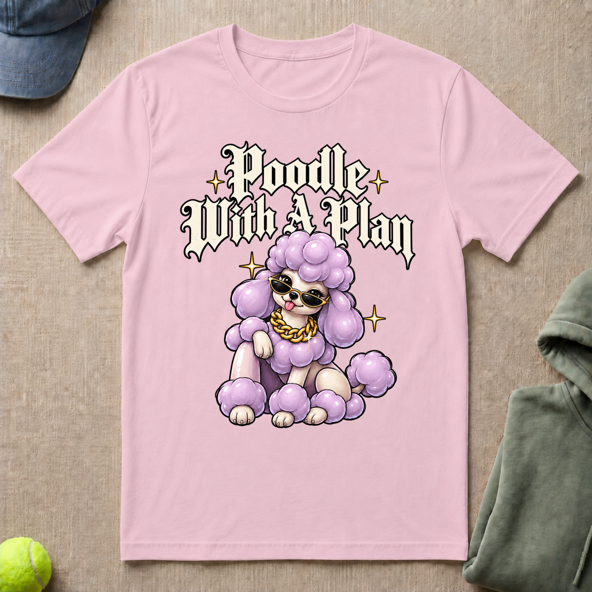 Poodle With Plan T-Shirt