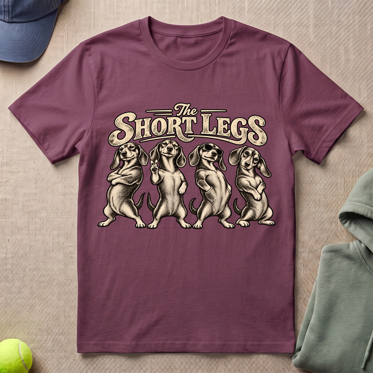 Short Legs Posing T-Shirt