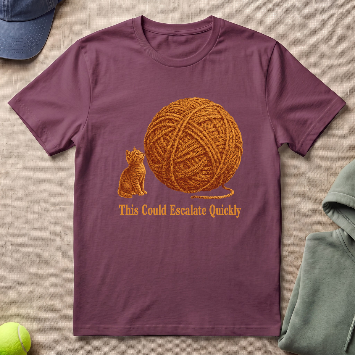 Cat Escalation T-Shirt