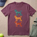 Poodle In Color T-Shirt