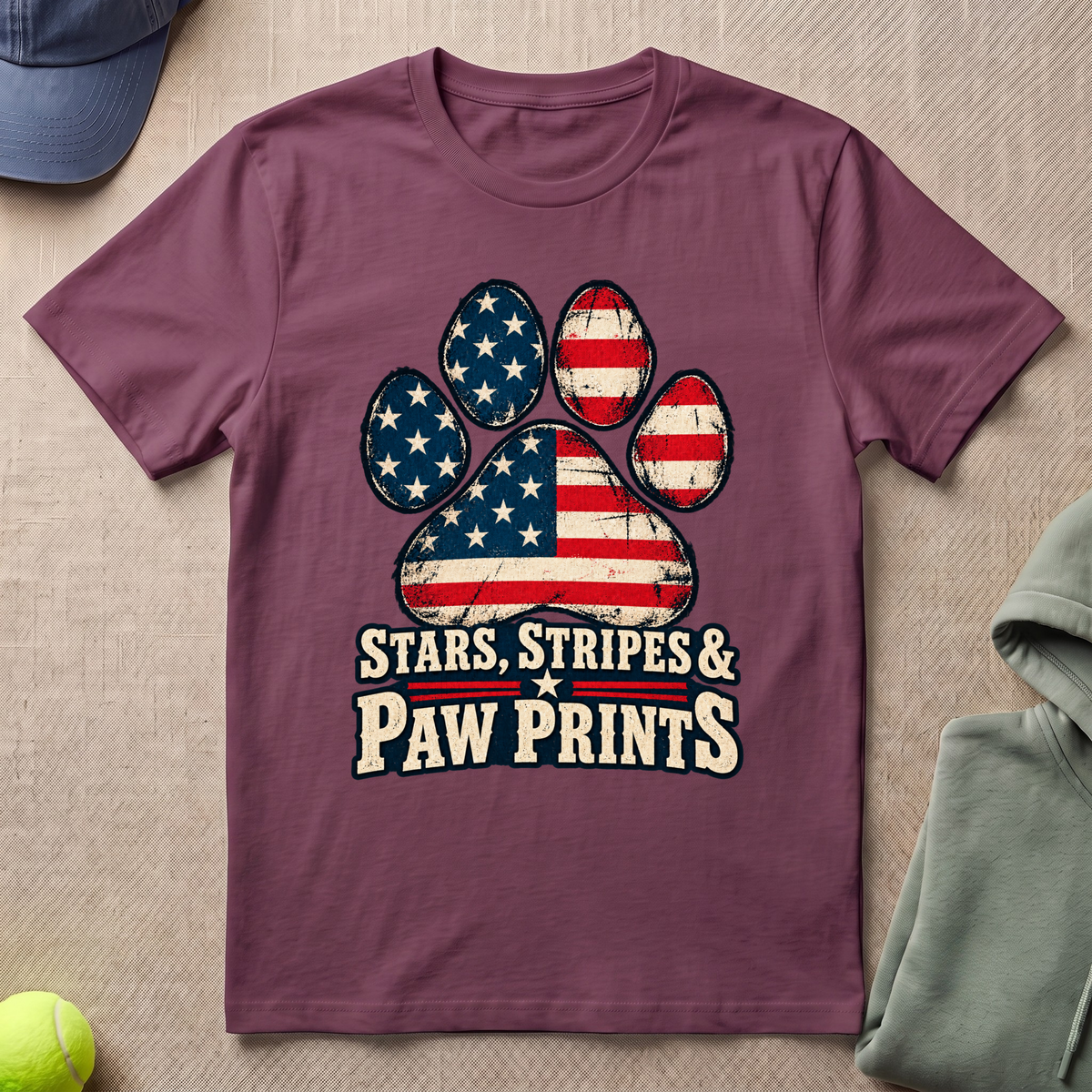 Stars Stipes & Paws T-Shirt