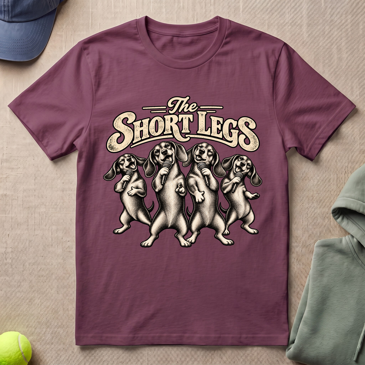 Short Legs Singing T-Shirt