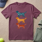Labrador Retriever In Color T-Shirt