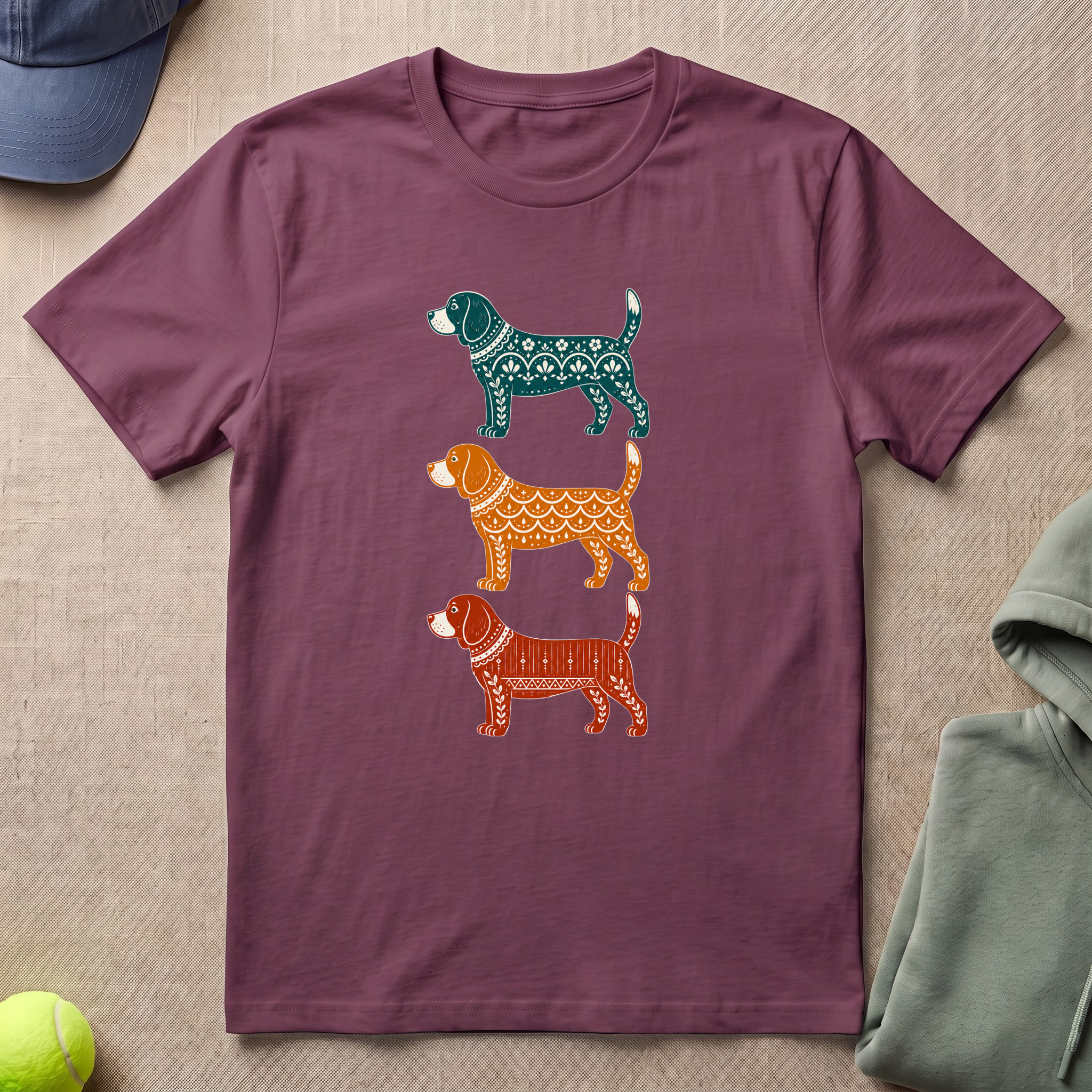Beagle In Color T-Shirt