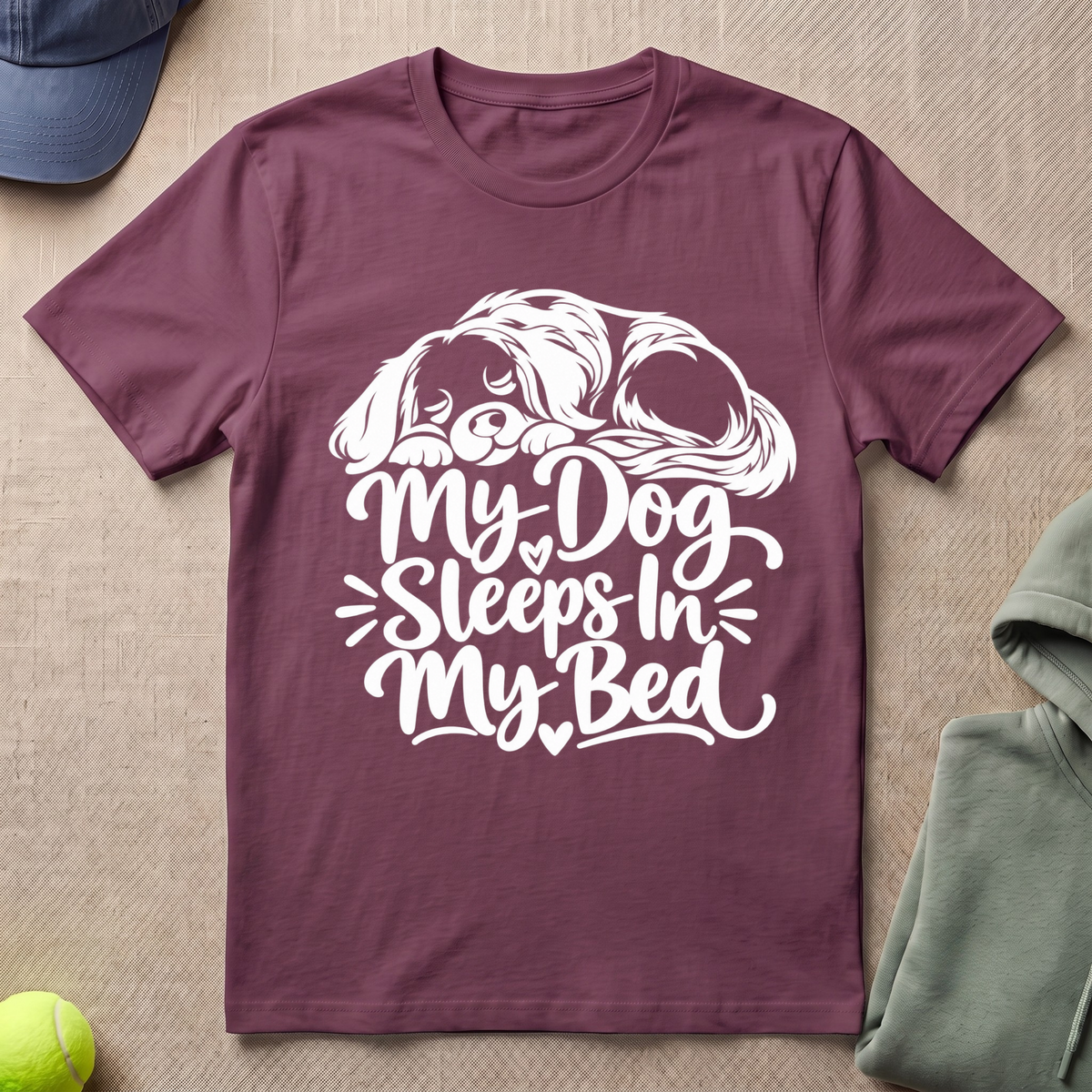 Dog Sleeps In My Bed T-Shirt