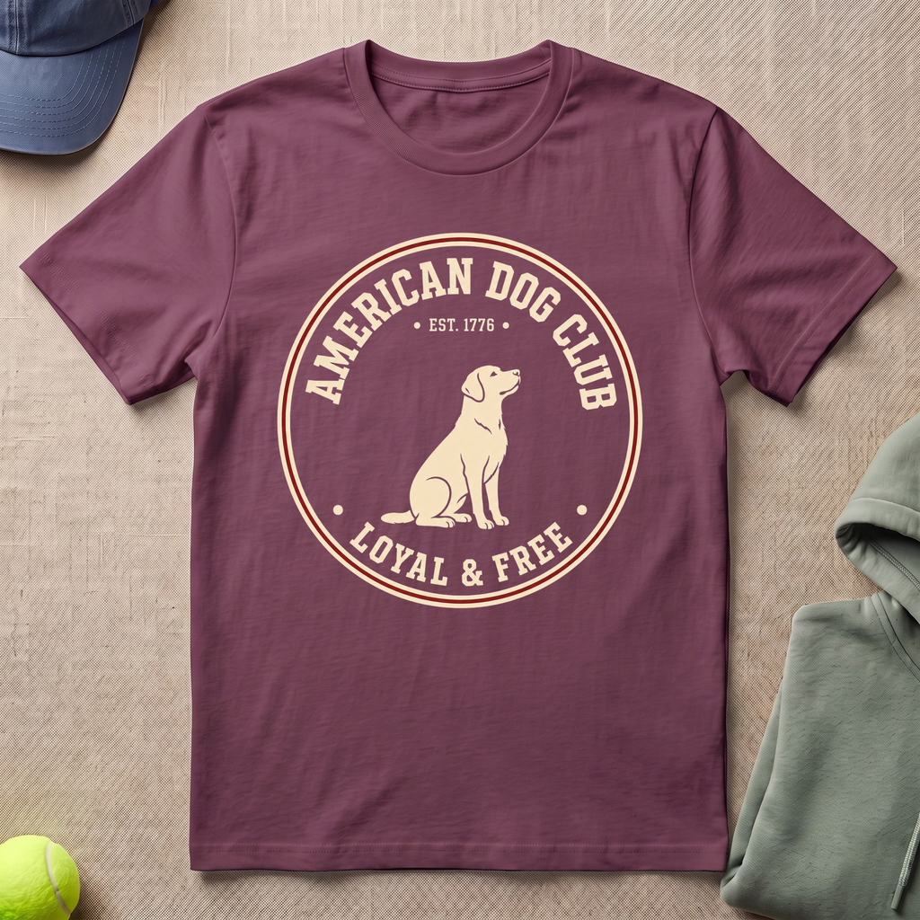 American Dog Club T-Shirt
