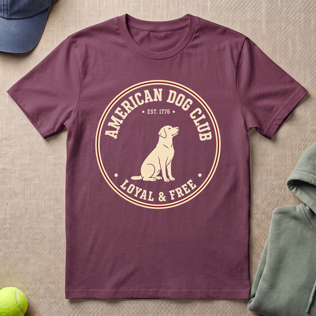 American Dog Club T-Shirt