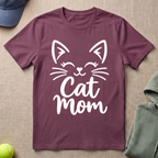 Cat Mom Smile T-Shirt