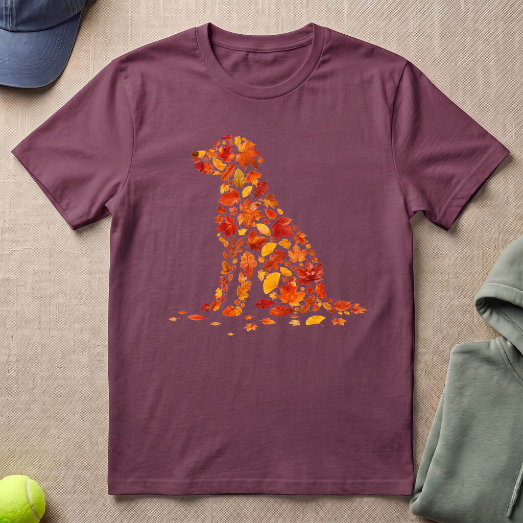 Dog In Fall T-Shirt