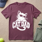 Cat Dad Sunglasses T-Shirt