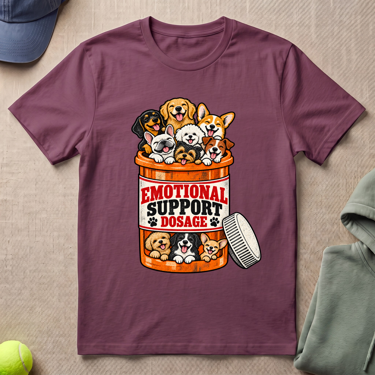 Emotional Support Dosage T-Shirt