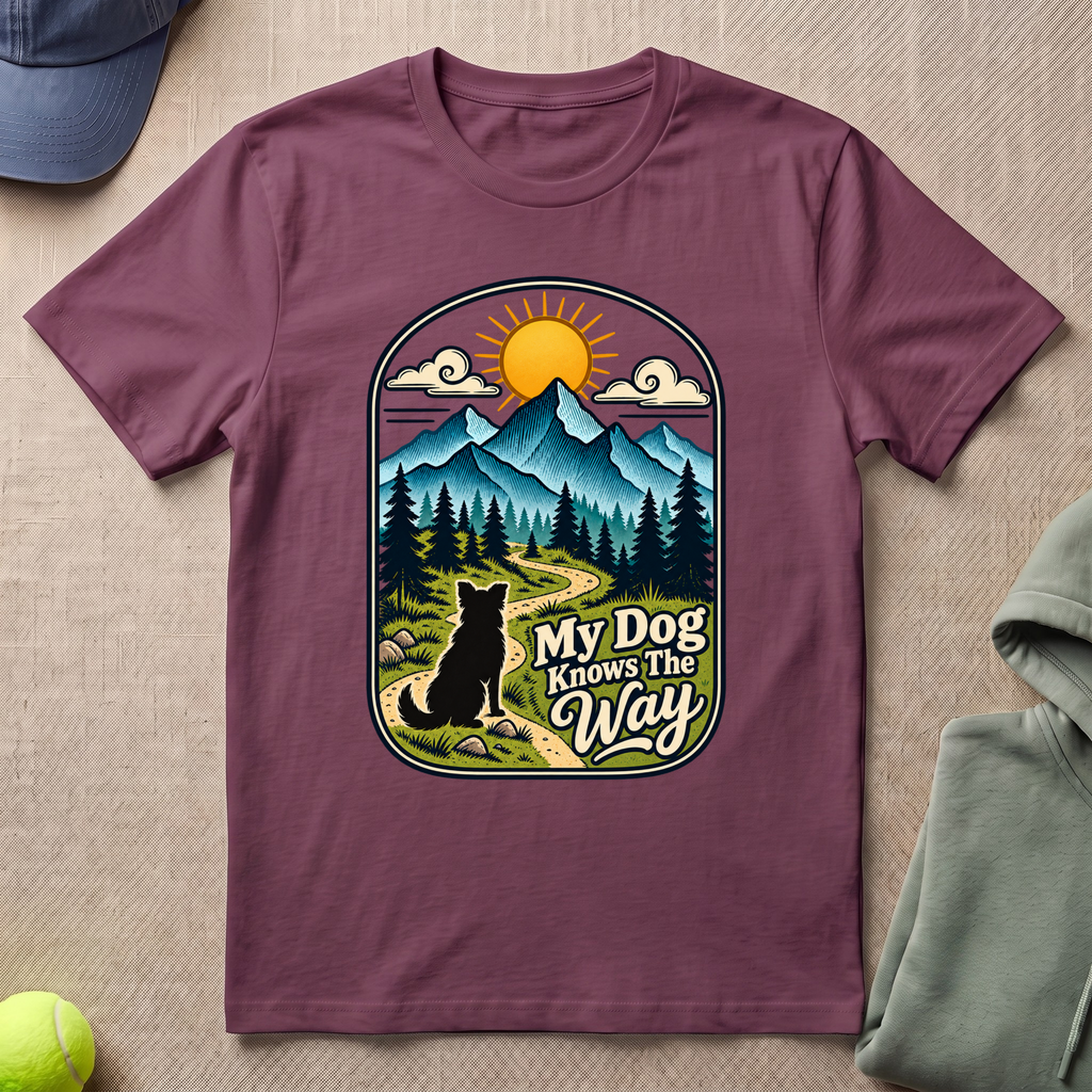 Dog Knows The Way T-Shirt