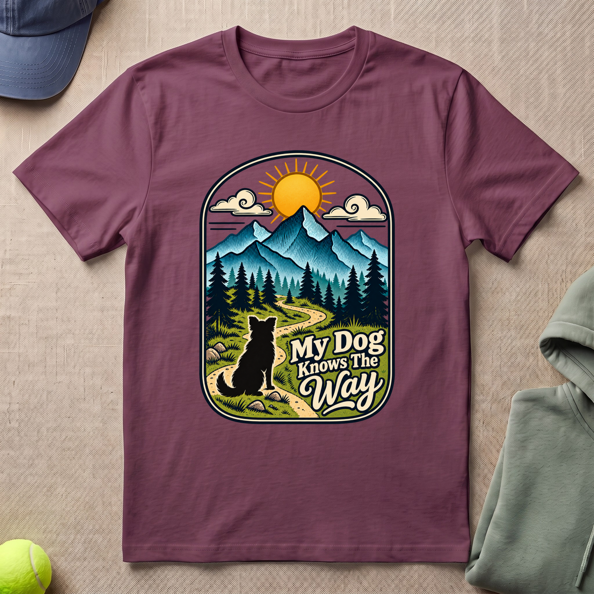 Dog Knows The Way T-Shirt