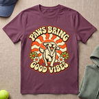 Paws Bring Good Vibes T-Shirt