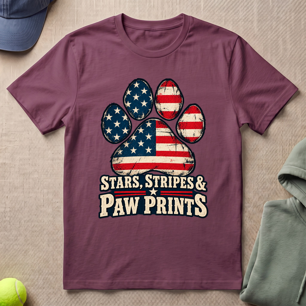 American Dog Dad T-Shirt