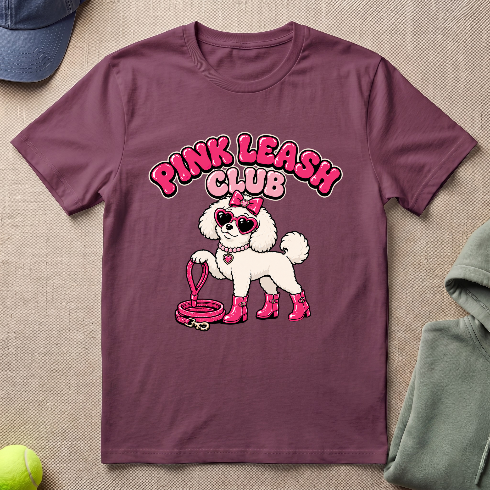 Pink Leash Club T-Shirt