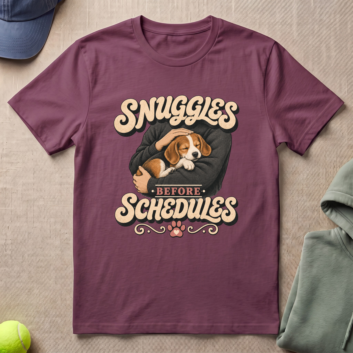 Snuggles Schedule T-Shirt