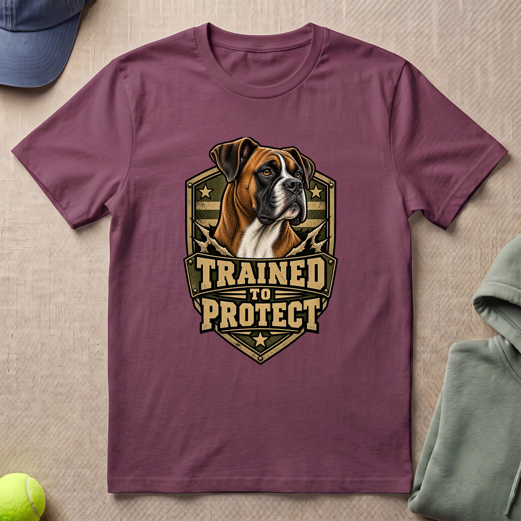 Trained To Protect T-Shirt