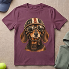 Dachshund Biker T-Shirt