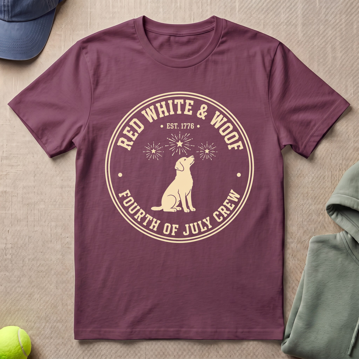 Red White & Woof T-Shirt