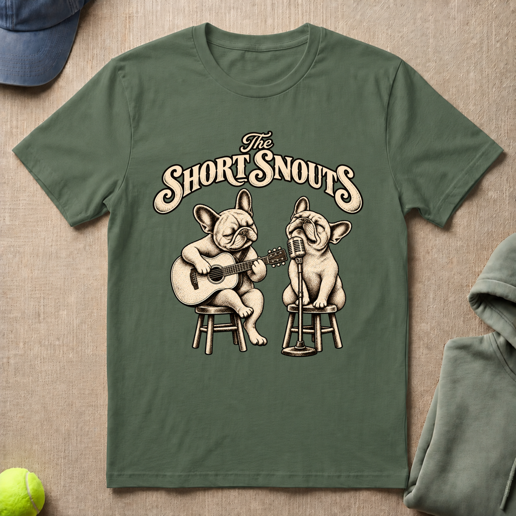 Short Snouts Blues T-Shirt