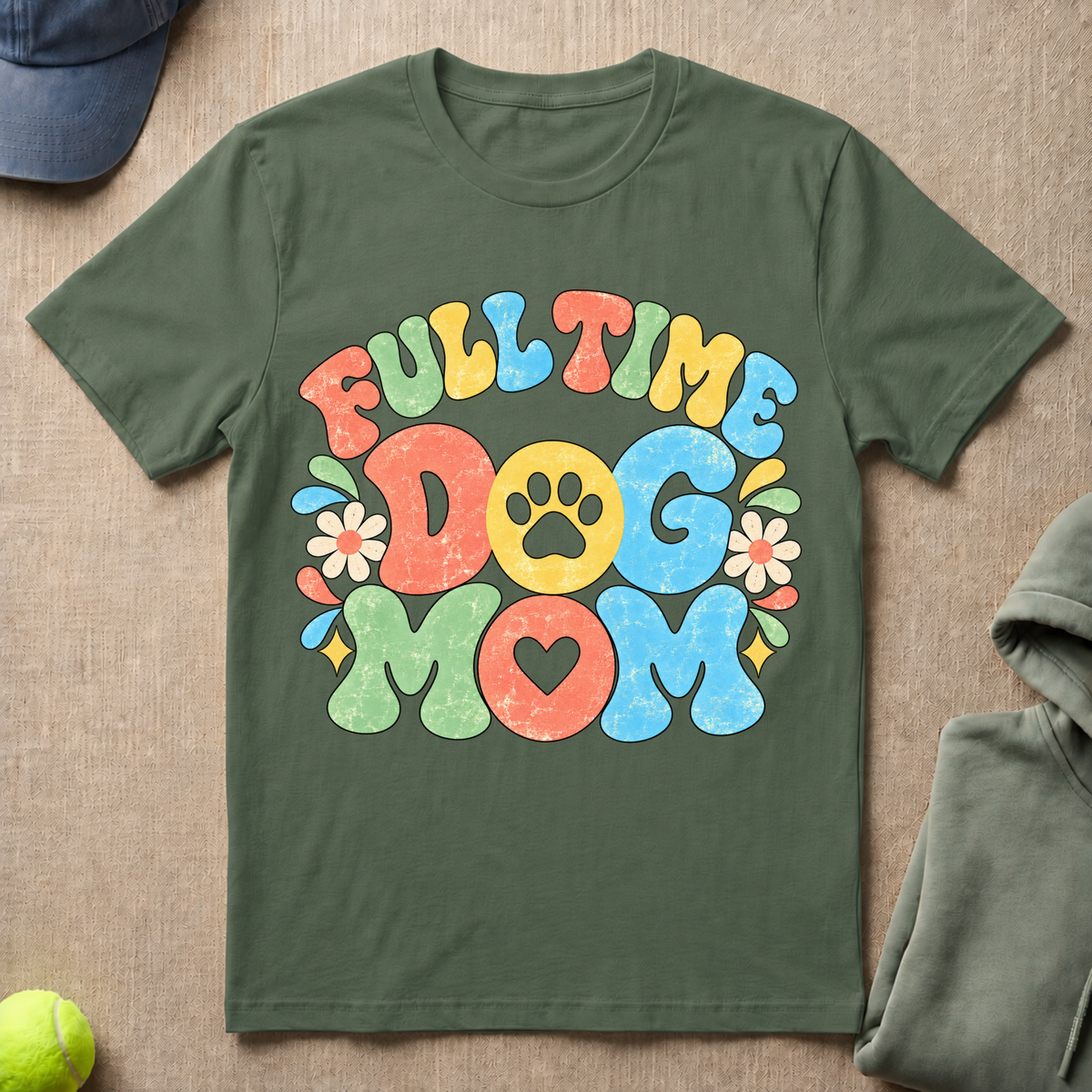 Full Time Dog Mom T-Shirt