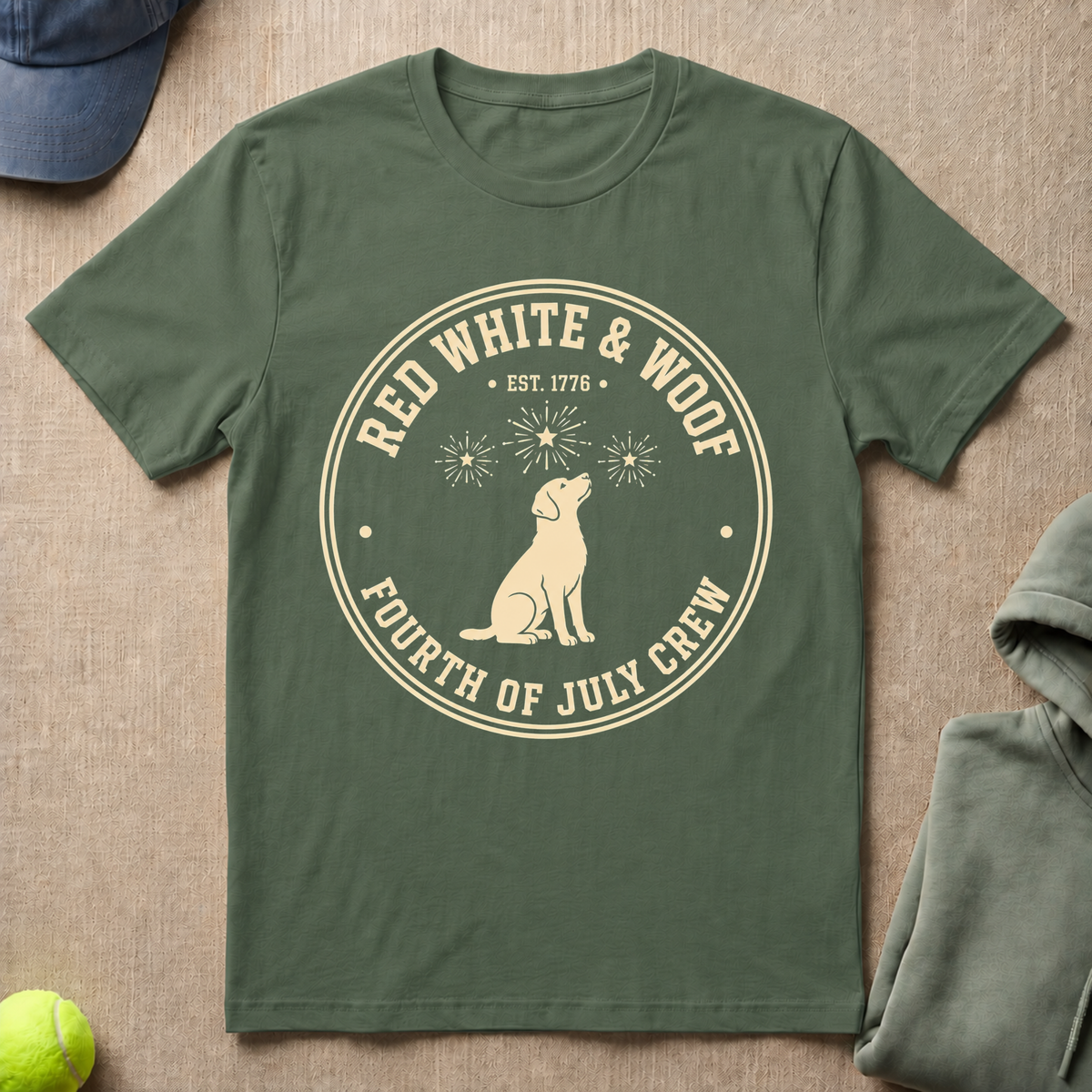 Red White & Woof T-Shirt