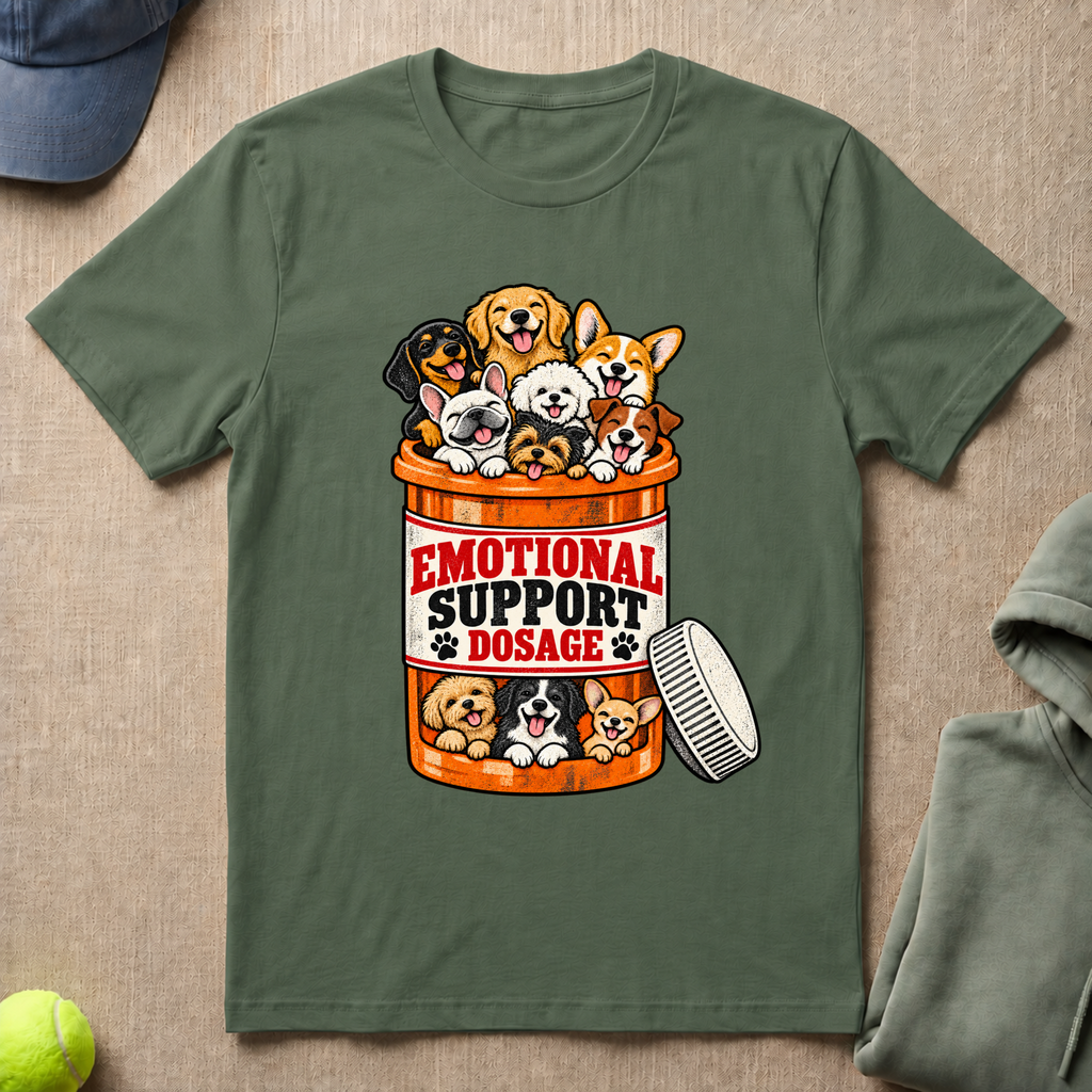 Emotional Support Dosage T-Shirt