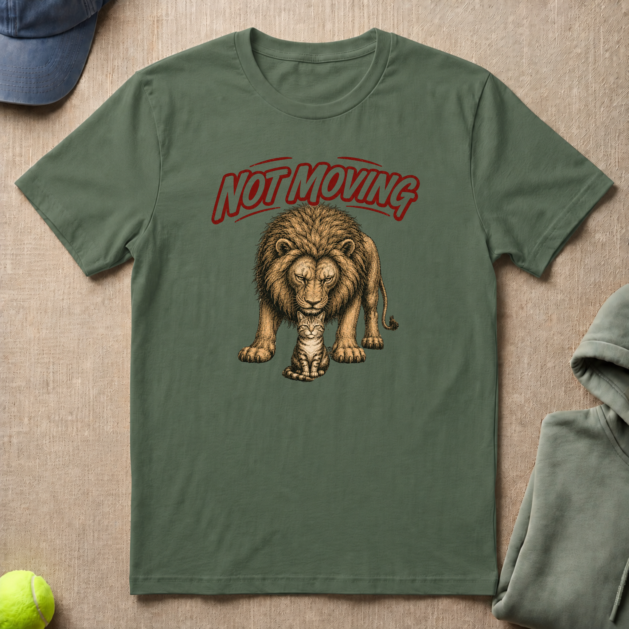 Cat Not Moving T-Shirt
