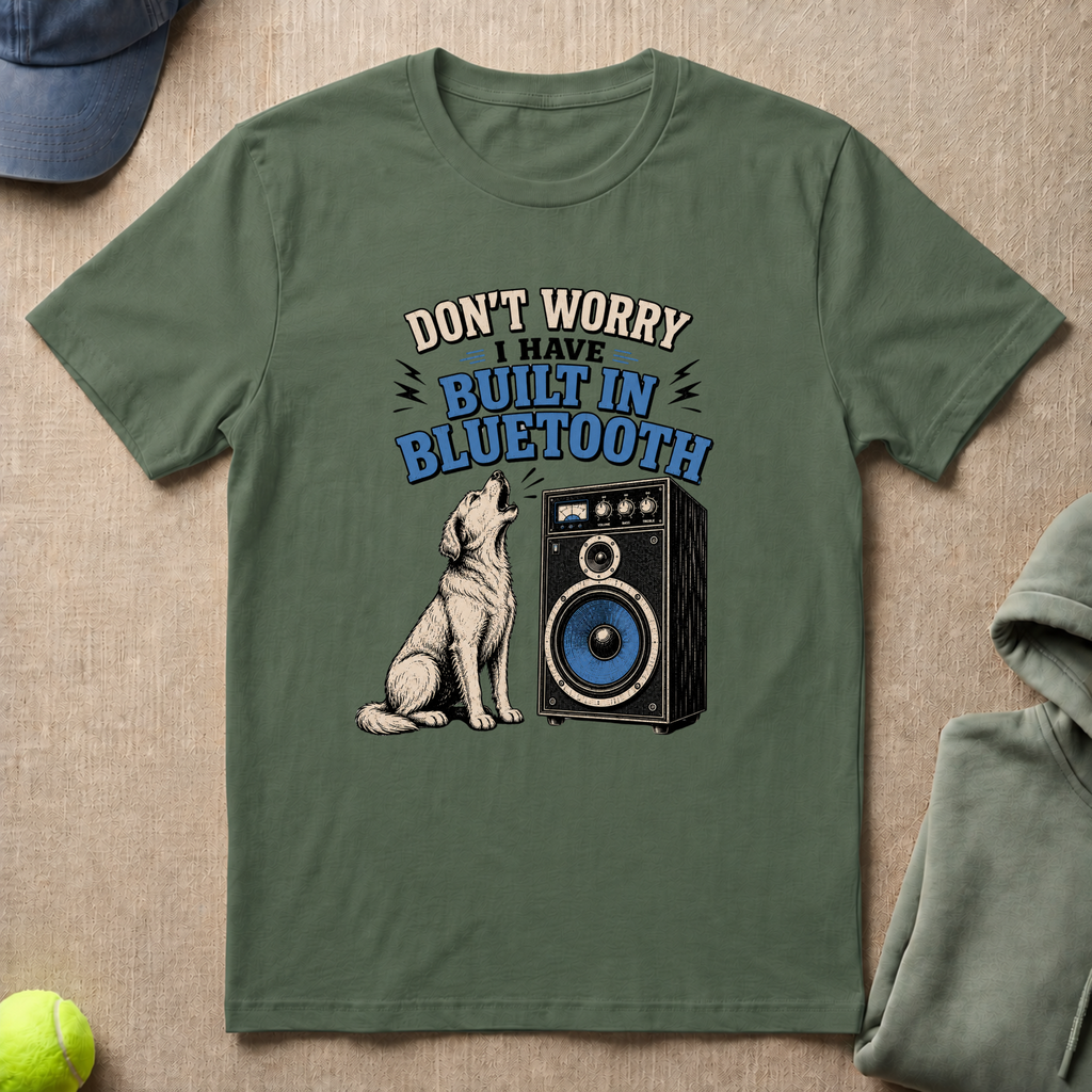 Built In Bluetooth T-Shirt