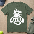 Cat Dad Sunglasses T-Shirt