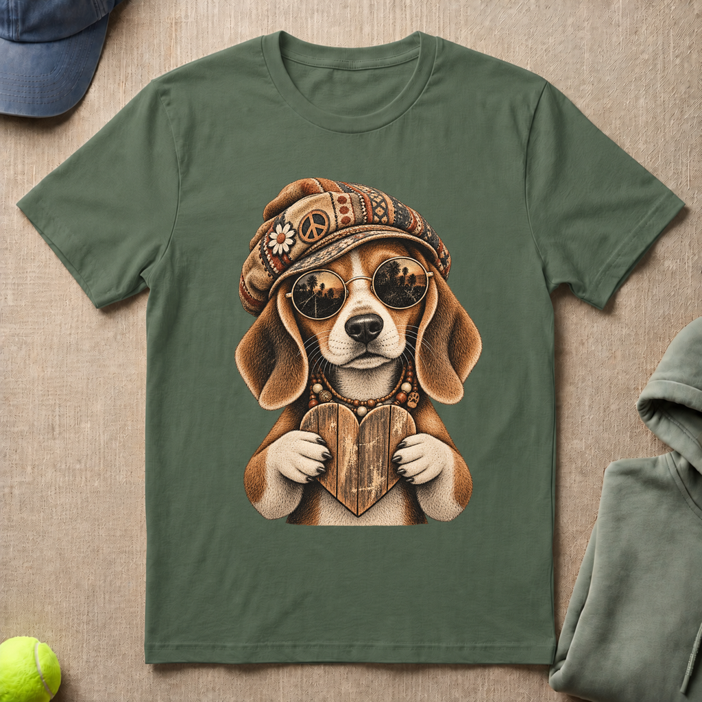 Beagle Hippie T-Shirt