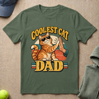 Coolest Cat Dad T-Shirt