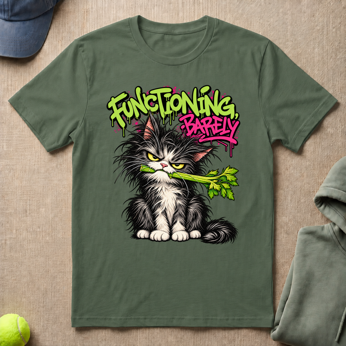 Functioning Barely T-Shirt