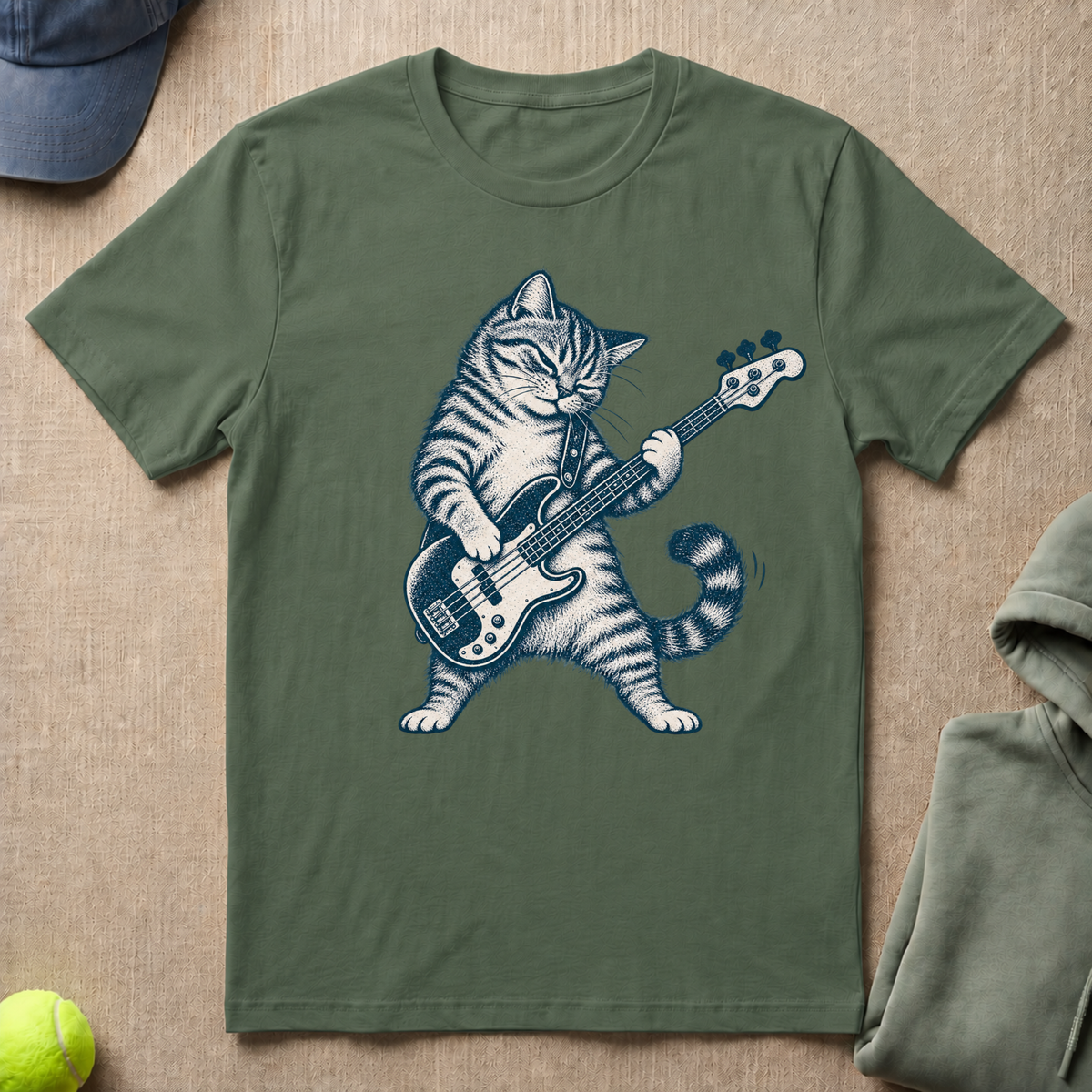Cat Base T-Shirt