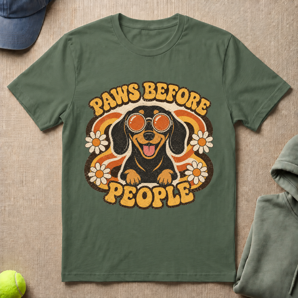 Retro Dachshund T-Shirt