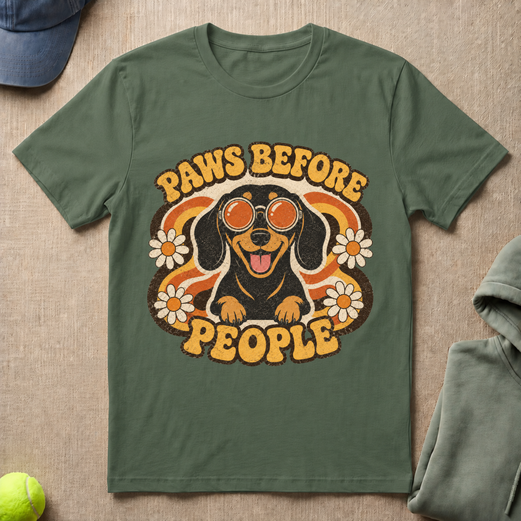 Retro Dachshund T-Shirt