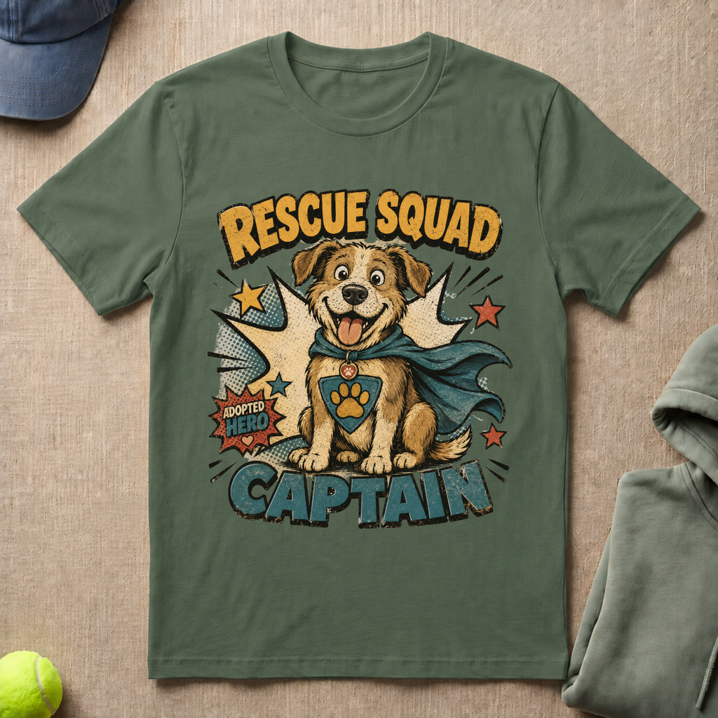 Rescue Squad Captain T-Shirt