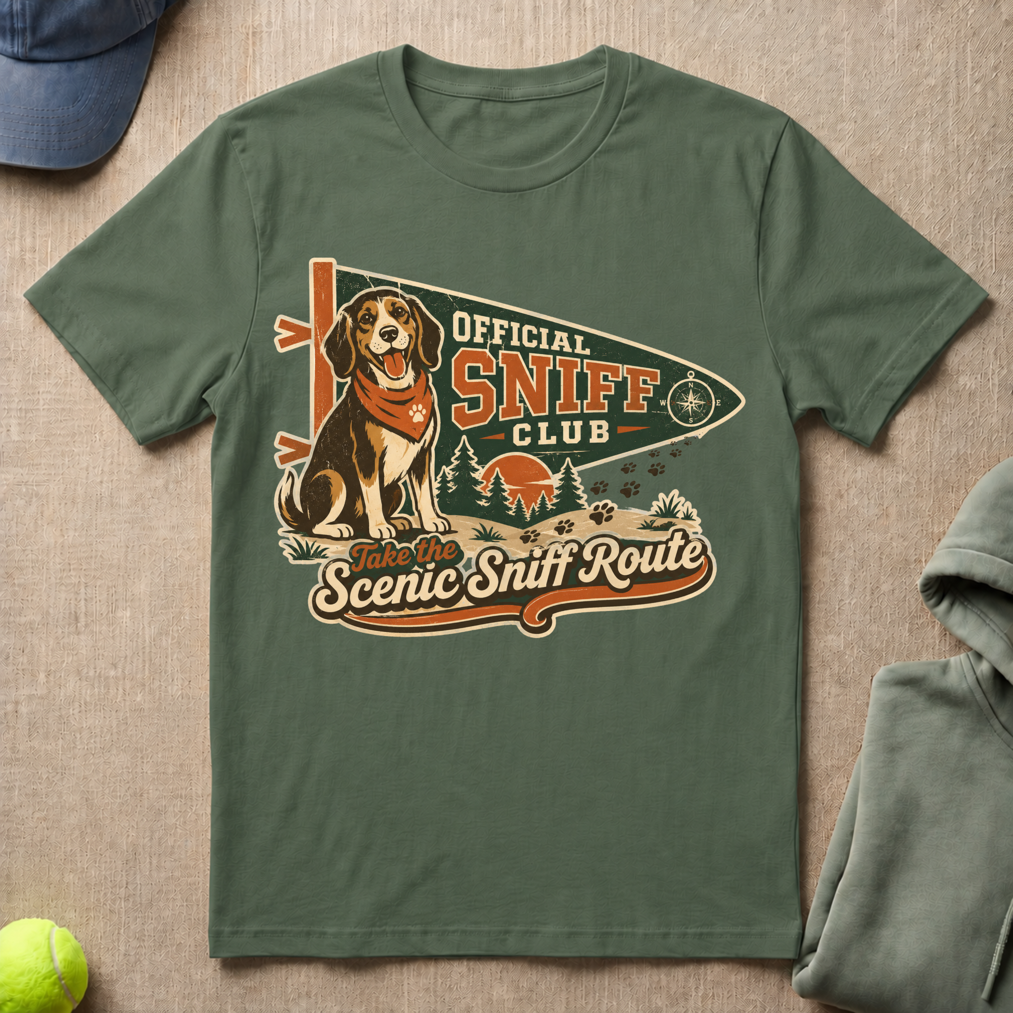 Sniff Route T-shirt