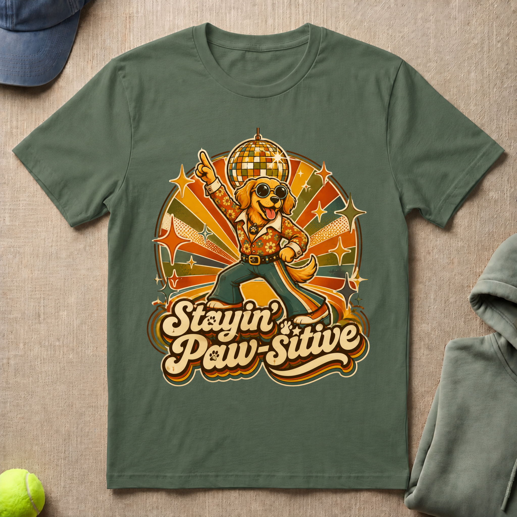 Staying Paw-sitive T-Shirt