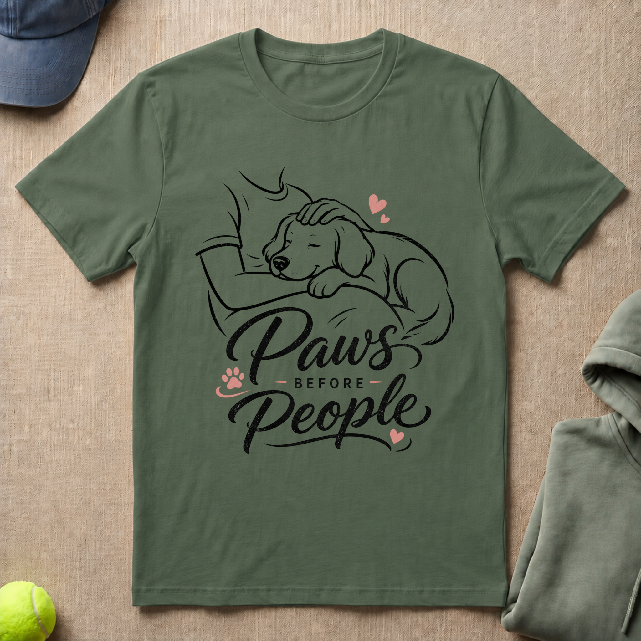 Resting on Lap T-Shirt