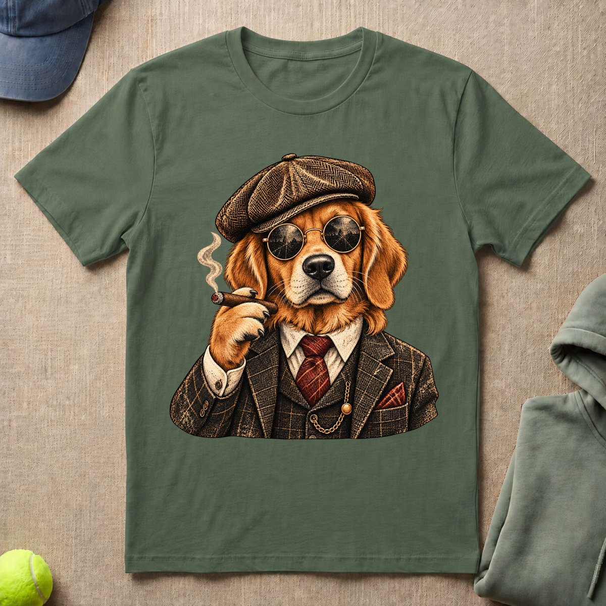 Golden Retriever 1920's T-Shirt