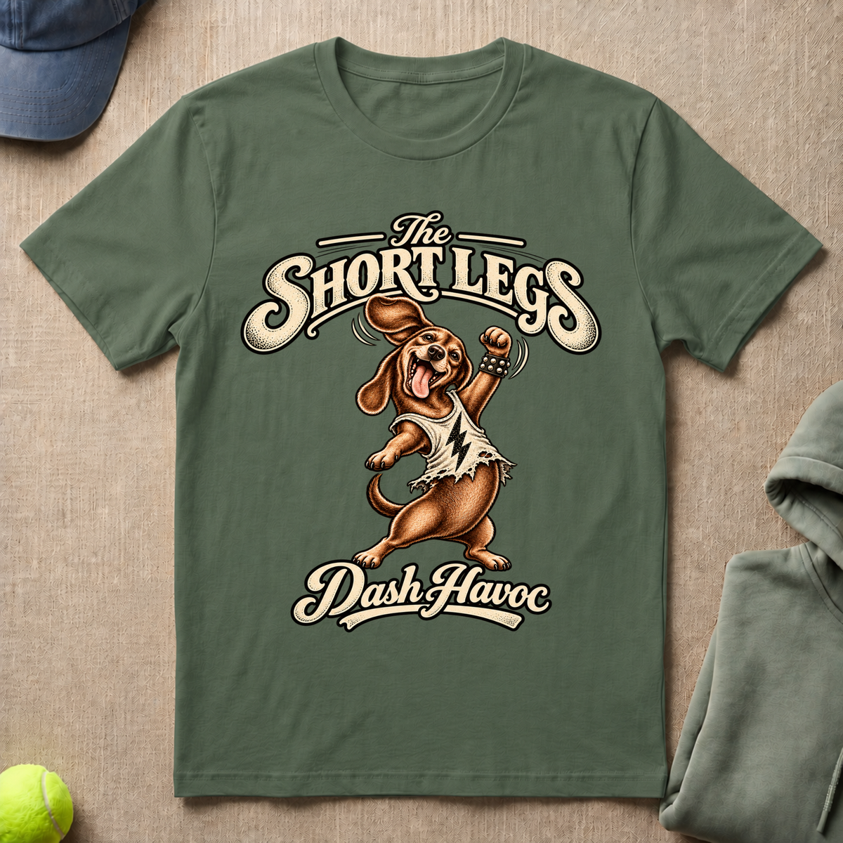 Short Legs Dash Havoc T-Shirt