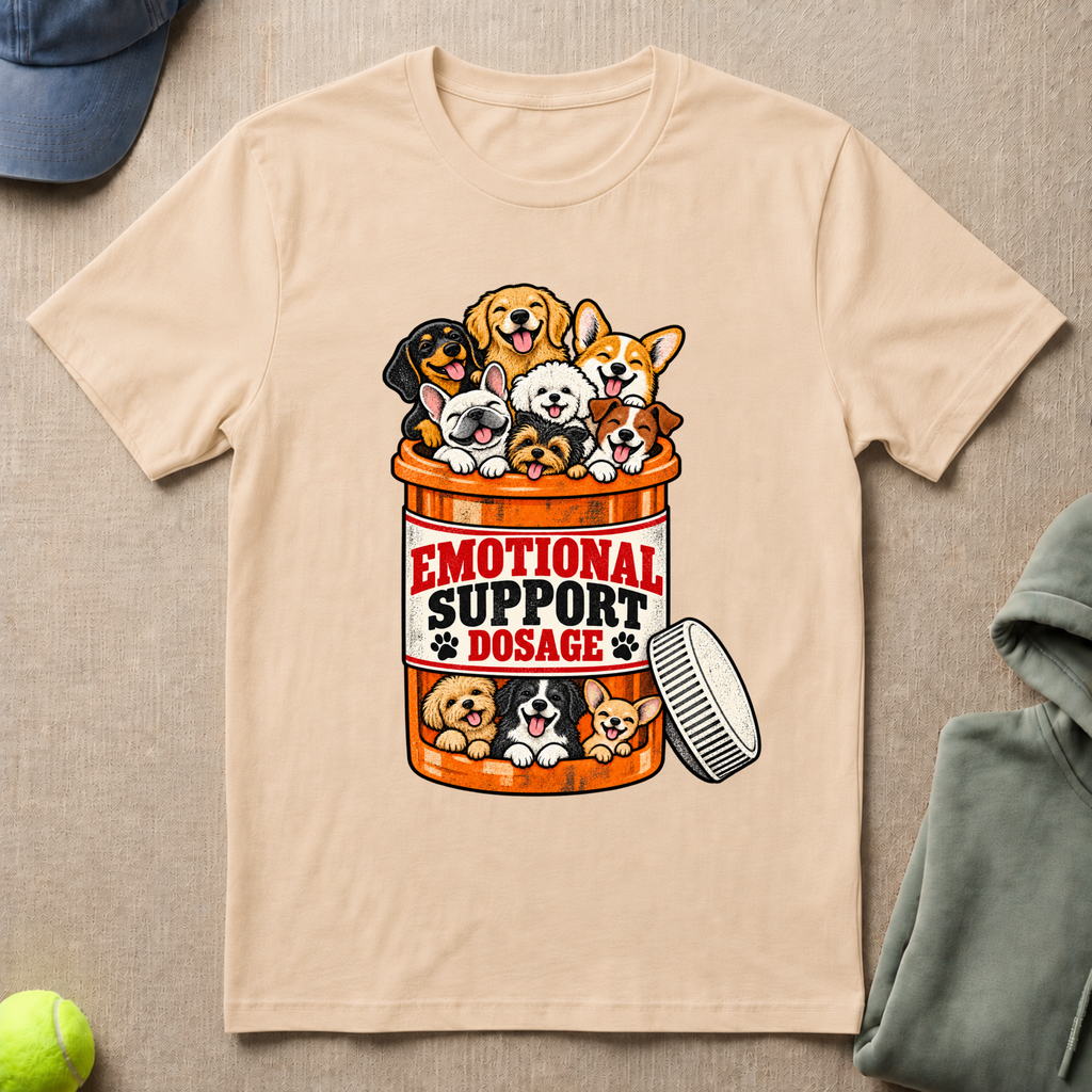 Emotional Support Dosage T-Shirt